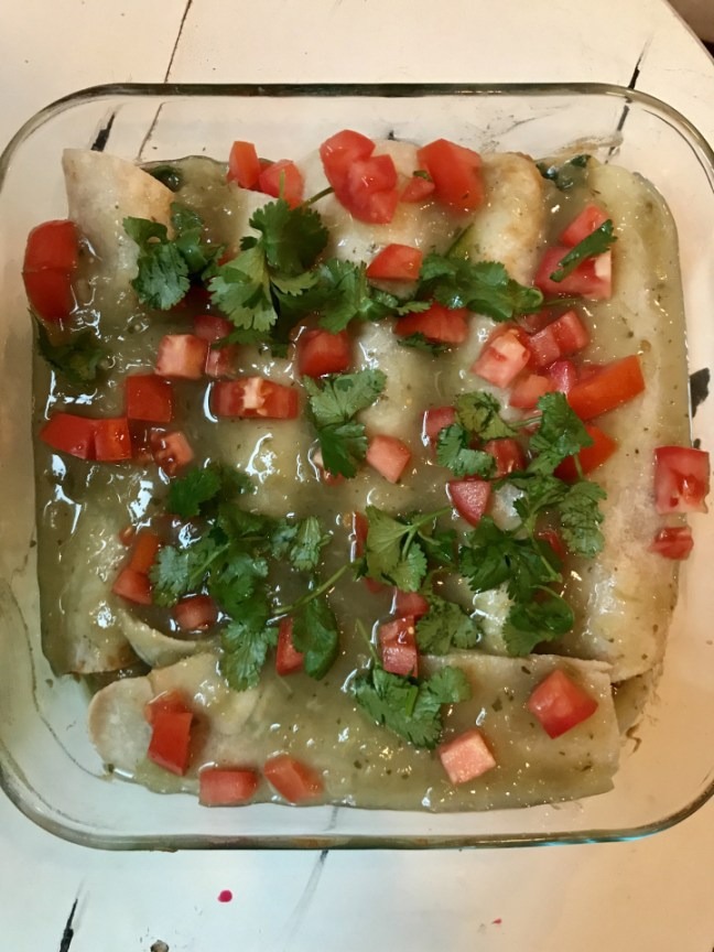 Clean & Green Paleo Enchiladas