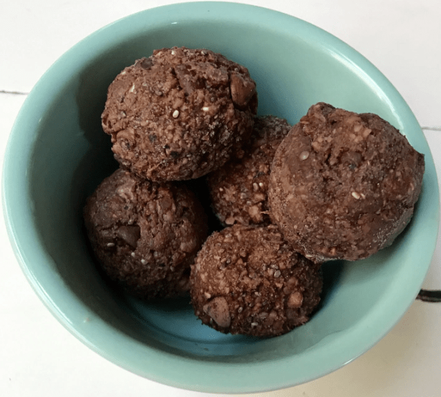 Cacao Mint Chip Truffles