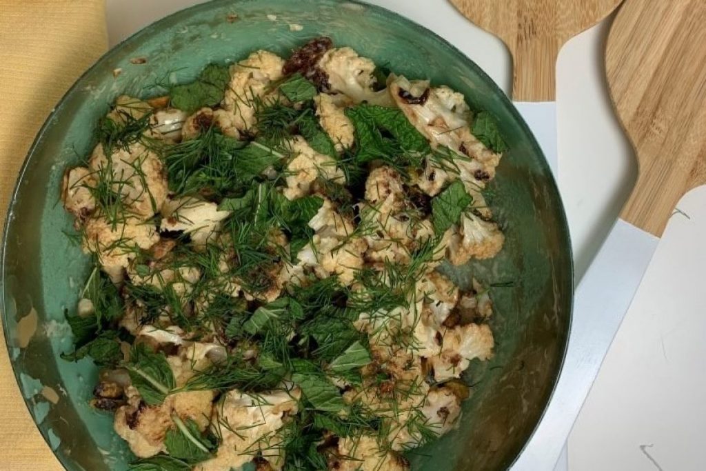 Tahini Harissa Cauliflower Five Journeys