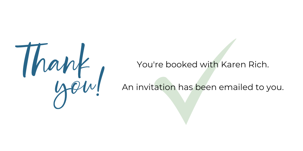 Thank you - Booking Confirmed